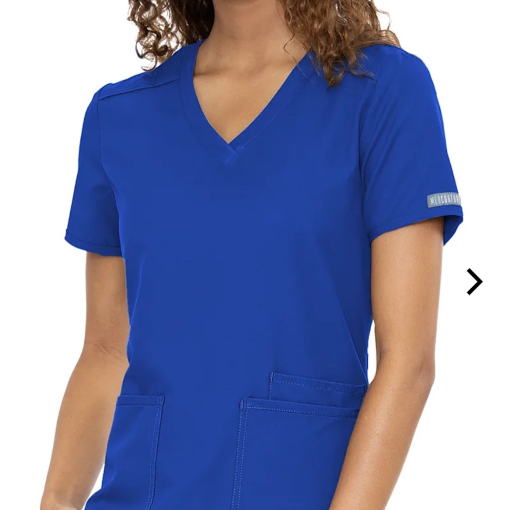 Galaxy color scrub top